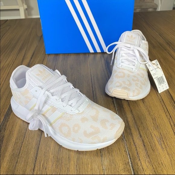 adidas Shoes - Adidas Swift Run white cheetah sneakers shoes